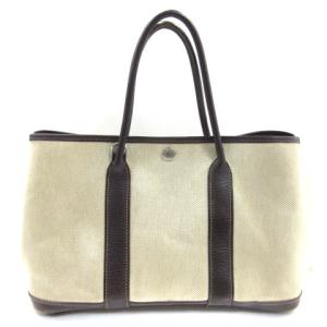 HERMES ガーデンパーティTPM ショルダーバッグ 2way ブラウン系 H刻印