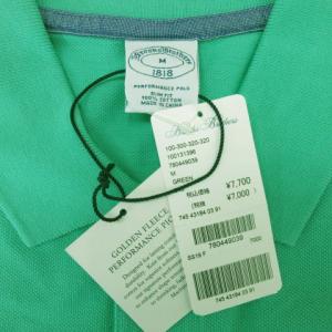 Brooks Brothers ポロシャツ 半袖 グリーン M 230214E SM0