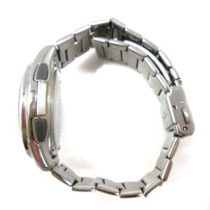 CASIO ウェーブセプター 電波ソーラー 腕時計 アナデジ WVA-M630 シルバーカラー SM0