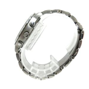 agnes b. 腕時計 ウォッチ アナログ クロノグラフ クォーツ 3針 文字盤白 V654-6100 シルバーカラー SM0