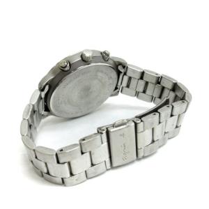 agnes b. 腕時計 ウォッチ アナログ クロノグラフ クォーツ 3針 文字盤白 V654-6100 シルバーカラー SM0