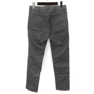 UNITED ARROWS デニム パンツ ジーンズ ストレッチ ジッパーフライ S グレー SM0