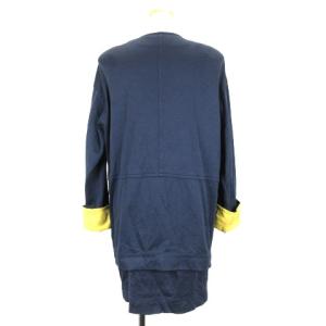 GIVENCHY ヴィンテージ セットアップ ジャケット スカート 9 ネイビー 230221E SM0