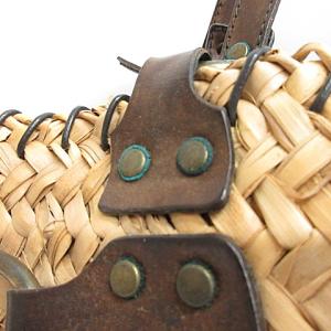 DOLCE&GABBANA かごバッグ トートバッグ ナチュラル 230620E 鞄