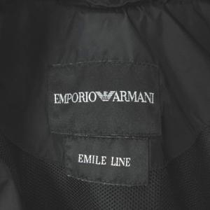 EMPORIO ARMANI ジャケット ナイロン 46 ブラック 230307E