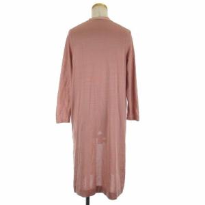 ANAYI 18SS カーディガン ボタンレス ニット 38 ピンク 230306E SM0