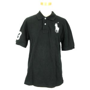 ポロシャツ 半袖 ビッグポニー L ダークグリーン SM0