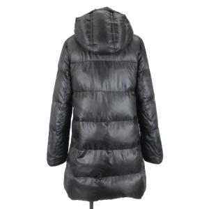 Theory ダウンコート ジップアップ フード 2 ブラック 230306E SM0