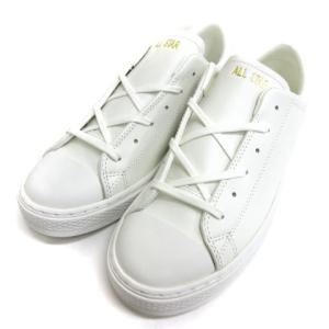 CONVERSE レザー オールスター クップオックス スニーカー ローカット 31301810 US6 24.5cm ホワイト SM0