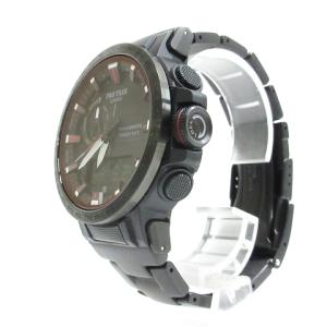 CASIO PRW-60YT-1JF PRO TREK ファイヤー・フォール 腕時計 ソーラー ブラック レッド