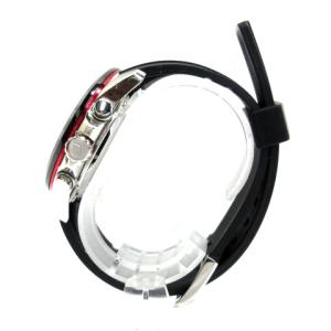 CASIO エディフィス EDIFICE 腕時計 ウォッチ 電波ソーラー 3針 デイト EQW-A1300B-1AJF ブラック レッド