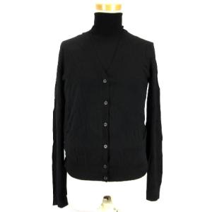 PRADA アンサンブル カーディガン タートルネックニット 38 40 ブラック