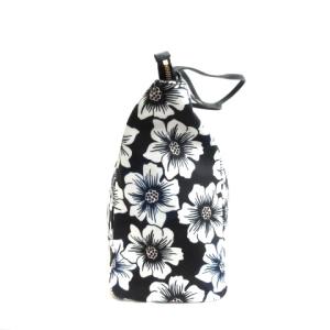 kate spade new york 花柄 トートバッグ ブラック系 230310E 鞄 SM0