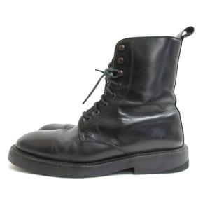 Calvin Klein ショートブーツ レザー 9 ブラック 230303E 靴