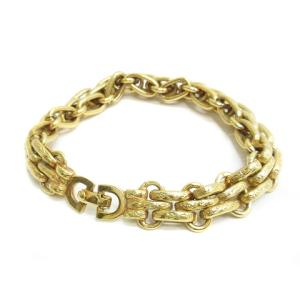 ヴィンテージ ブレスレット ロゴ チェーン ゴールド アクセサリー