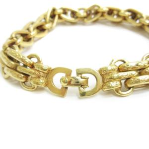 Christian Dior ヴィンテージ ブレスレット ロゴ チェーン ゴールド アクセサリー