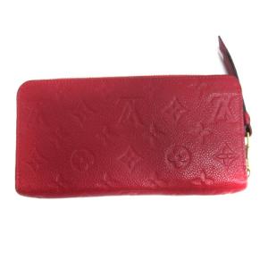 LOUIS VUITTON モノグラム アンプラント ジッピーウォレット 長財布 M61865 レッド