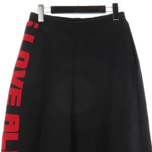 STELLA McCARTNEY All Is Love パンツ スウェット アシンメトリー コットン ネイビー 38