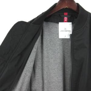uniform experiment ALPHA 21SS ASGER JORN グラフィックプリントMA-1 ジャケット XL 黒