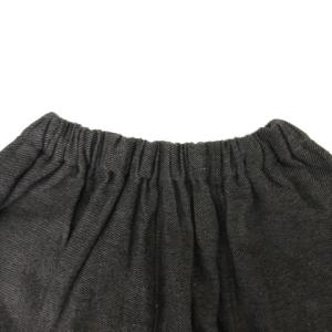 JURGEN LEHL ワイド イージー バルーン パンツ ロング リネン混 L ブラウン ECS