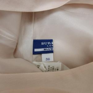 BURBERRY BLUE LABEL ワンピース ノースリーブ 38 ライトピンク 230313E ECS