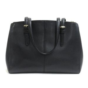 COACH ショルダーバッグ ハンド 2WAY ターンロック レザー 55679 ブラック 鞄 ECS