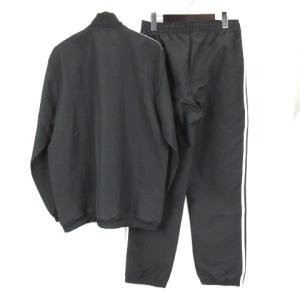 adidas セットップ エッセンシャルズ レギュラーフィット 3ストライプス トラックスーツ ジャケット パンツ ブラック XO 230314E