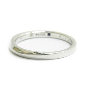 4℃ リング 指輪 プラチナ ダイヤ Pt995 1P シルバーカラー 7号 アクセサリー SM0