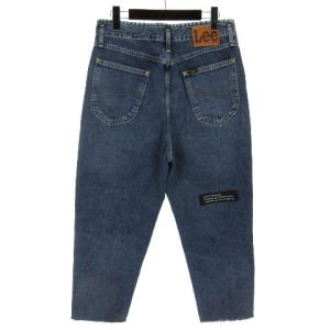 JieDa リー Lee カットオフ デニム パンツ ジーンズ 切りっぱなし パッチ ジッパーフライ 30 インディゴ SM0