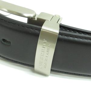BURBERRY BLACK LABEL  ベルト レザー 牛革 ブラック