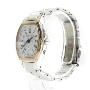 CITIZEN XC クロスシー エコドライブ 腕時計 電波ソーラー H060-T023398 シルバーカラー ゴールドカラー SM0