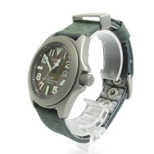 CITIZEN 腕時計 プロマスター エコドライブ アナログ デイト ソーラー 7828-H09971 カーキ SM0