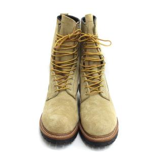 RED WING 9211 LOGGER ブーツ スエード 28cm ベージュ