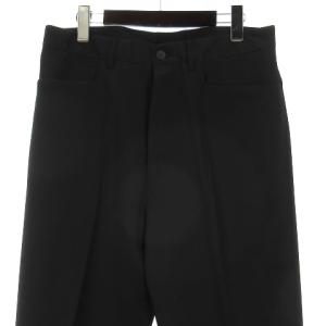 LANVIN パンツ スラックス ウール RMTR0002 ブラック 46