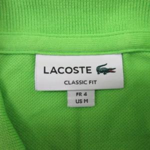 LACOSTE ポロシャツ 半袖 4 ネイン グリーン 230320E