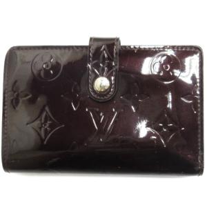 ヴェルニ ポルトフォイユ ヴィエノワ アマラント 二つ折り 財布 がま口 M93521 AA