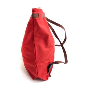 Longchamp リュックサック デイパック 折りたたみ ナイロン レッド ECS