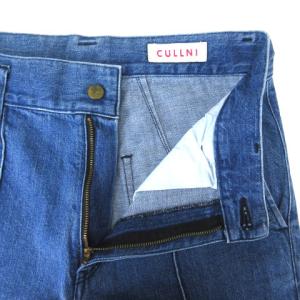 CULLNI 20SS デニム パンツ ジーンズ サイドスリット ジッパーフライ 2 M インディゴ
