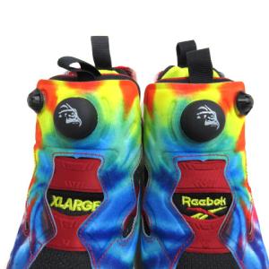 Reebok X-LARGE INSTA PUMP FURY スニーカー タイダイ柄 FY3069
