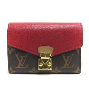 M67478 モノグラム ポルトフォイユ パラス コンパクト ウォレット ブラウン