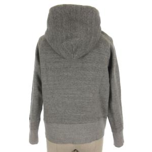 AMERICANA パーカー フーディー 長袖 プルオーバー 裏起毛 ロゴ M グレー