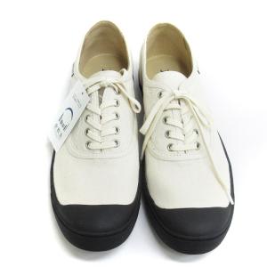 REGAL レースアップ スニーカー ローカット キャンバス NC22A 61BL アイボリー 27cm 靴