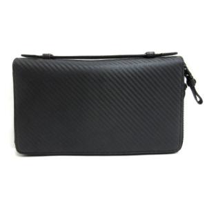 dunhill セカンドバッグ 長財布 ロングウォレット トラベルケース 小銭入れ 札入れ カードケース レザー ブラック SM0