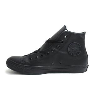 CONVERSE LEA ALL STAR HI オールスター レザー ハイカット スニーカー 1C075 ブラック 28cm 靴 SM0