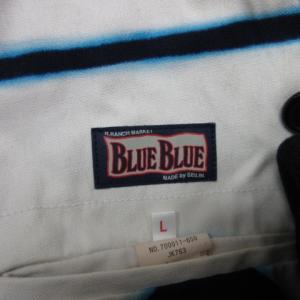 BLUE BLUE JAPAN Pコート ウール JK763 ネイビー L 230419E SM0