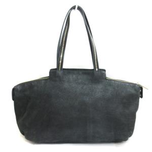 FENDI レザー トートバッグ 8BR636 ブラック