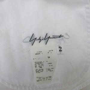 Y's シャツ 長袖 1B 2 ホワイト 230421E