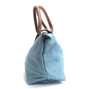 Longchamp ルプリアージュ S ハンドバッグ ナイロン ブルー 鞄 SM0