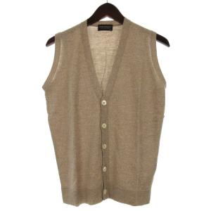 ベスト ニット ウール ベージュ XS 230427E SM0
