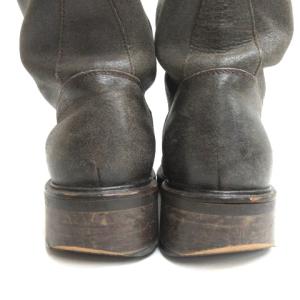 BUTTERO エンジニアブーツ レザー 40 ブラウン系 230509E 靴 SM0